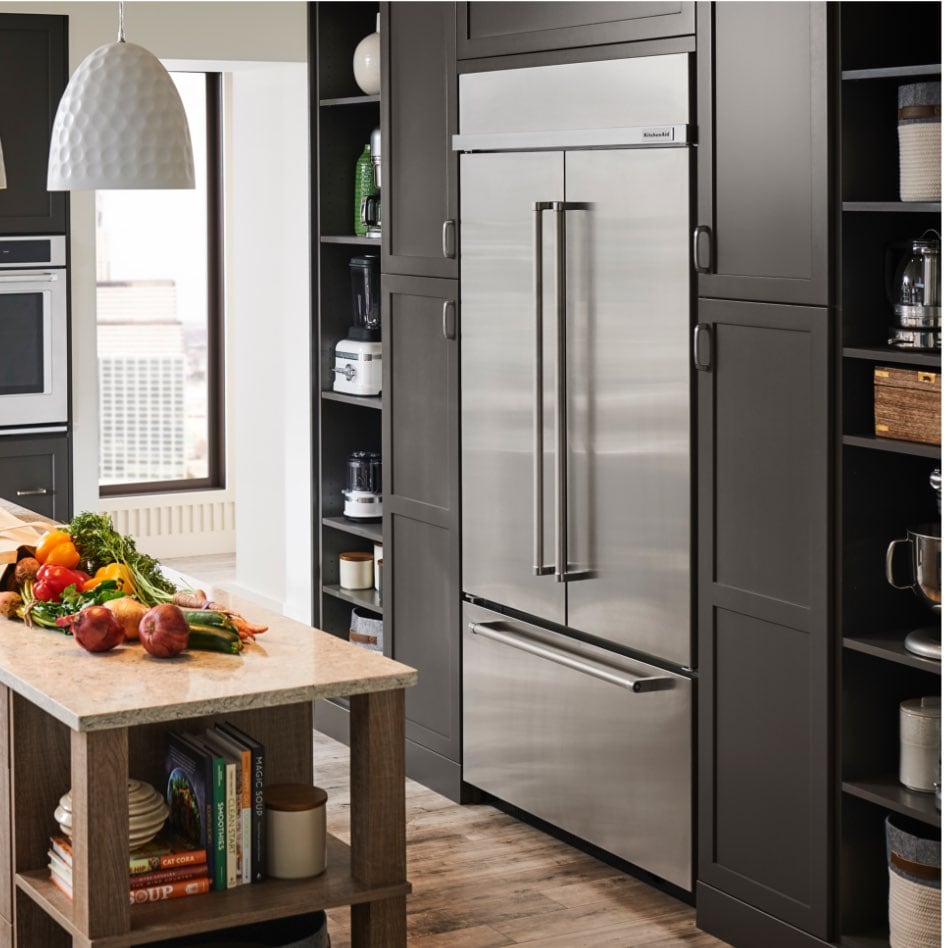 Counter Depth Vs. Standard Fridge What's Better? KitchenAid