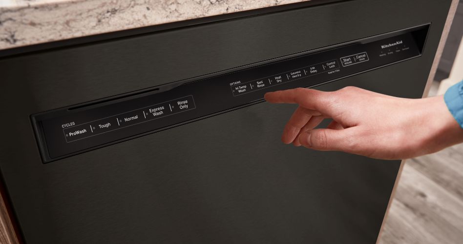 Integrated vs SemiIntegrated Dishwashers KitchenAid