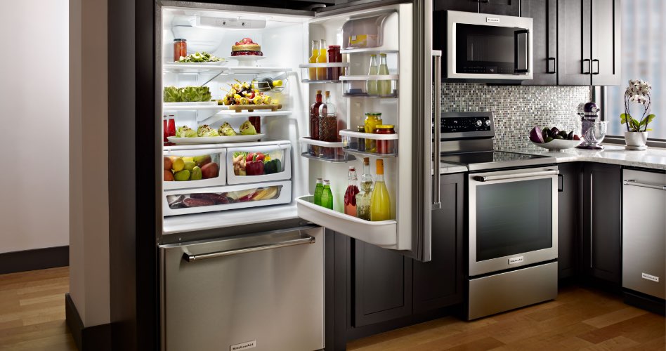 Double Door Vs. Single Door Fridge Compared KitchenAid