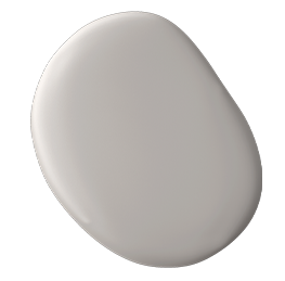 A paint chip featuring the Milkshake color