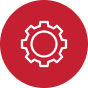 A gear icon