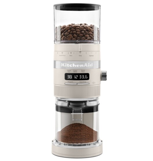 A Burr Coffee Grinder in Milkshake.