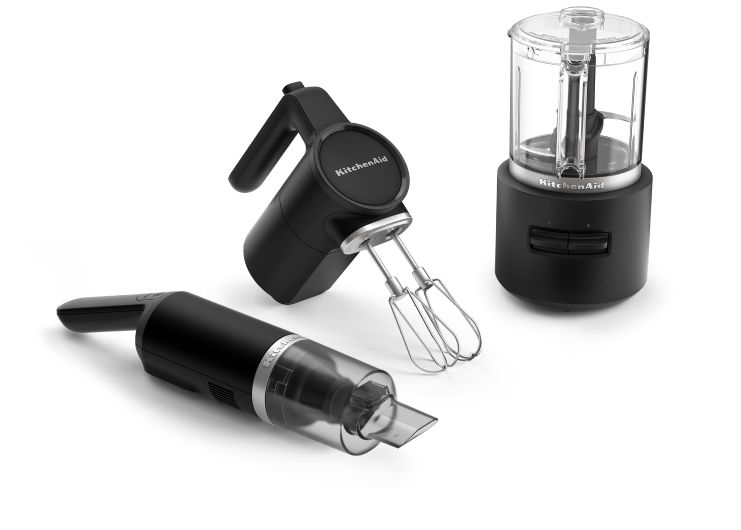 The KitchenAid Go™ Cordless Mix-Chop-Blend Kit without Battery. 