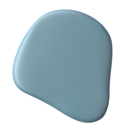 A Misty Blue color swatch