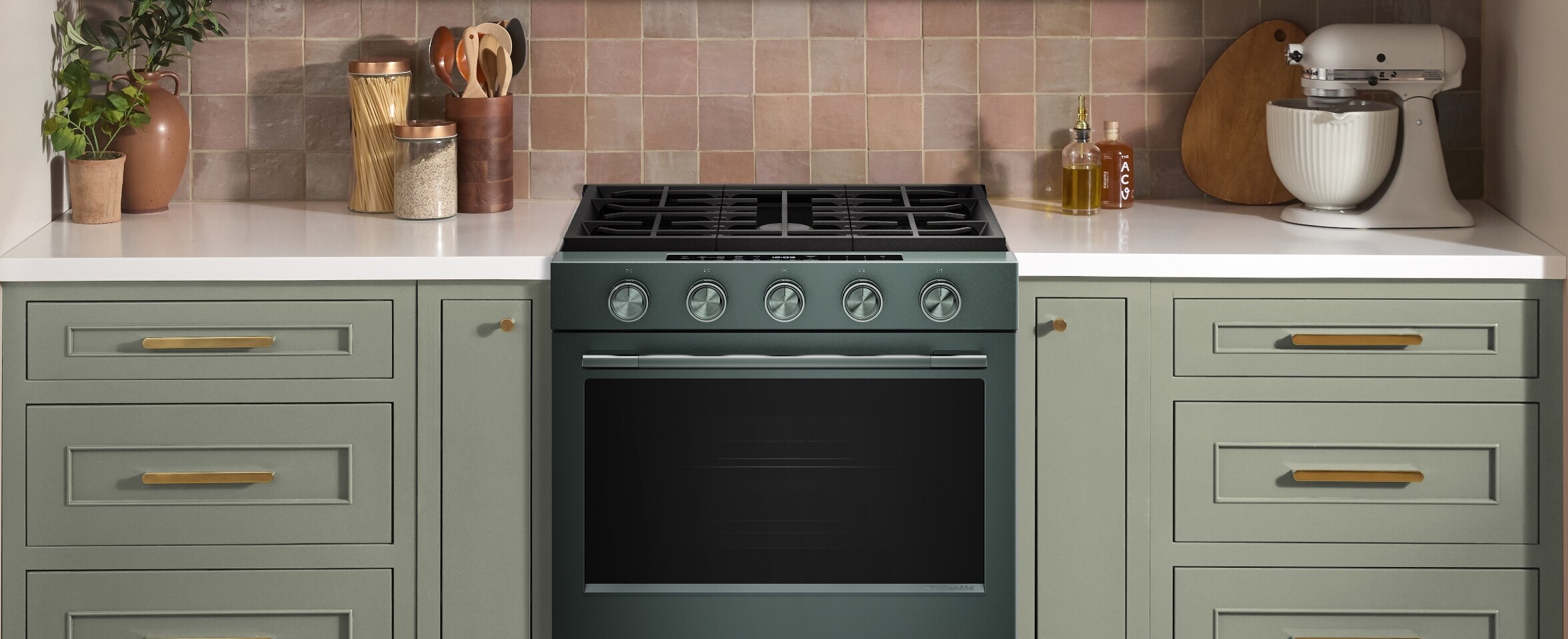  A Juniper range in a contemporary kitchen.