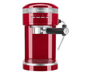  A red KitchenAid Espresso Machine