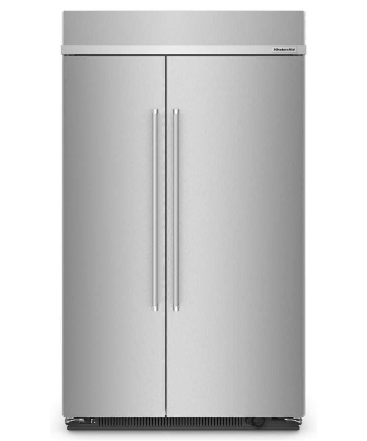 48" KitchenAid® Built-In Side-by-Side Refrigerator