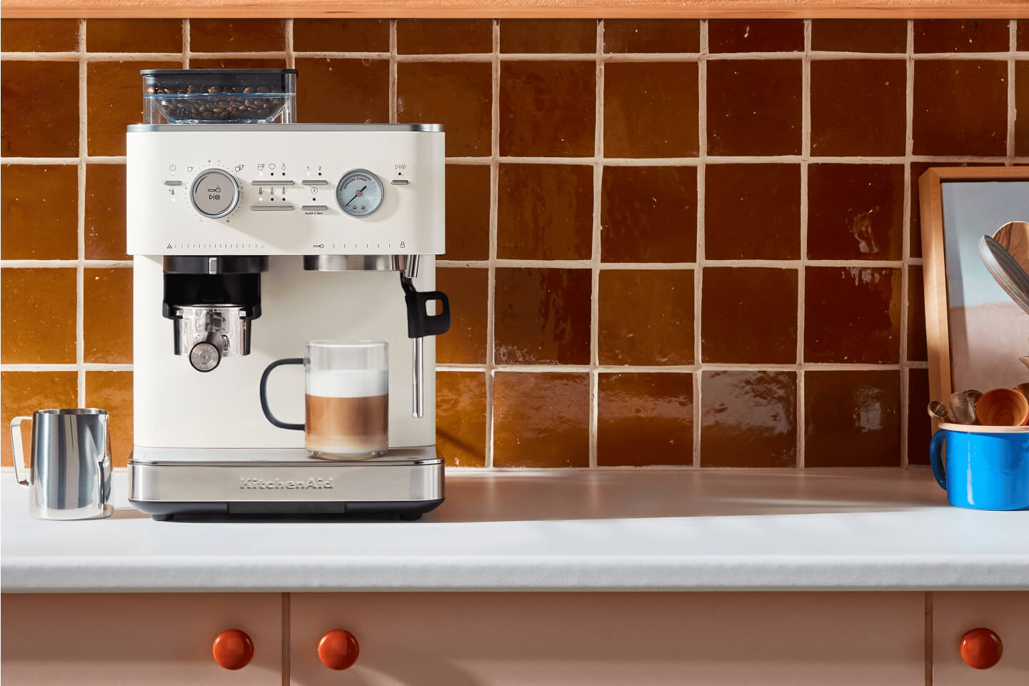 A KitchenAid Espresso Machine
