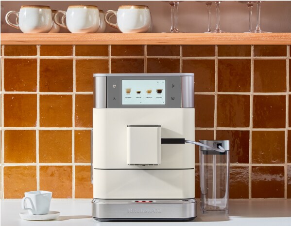 Une machine à espresso KitchenAid®