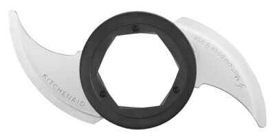 La lame en S multi-usages du robot culinaire.