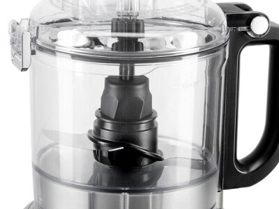 An empty food processor.