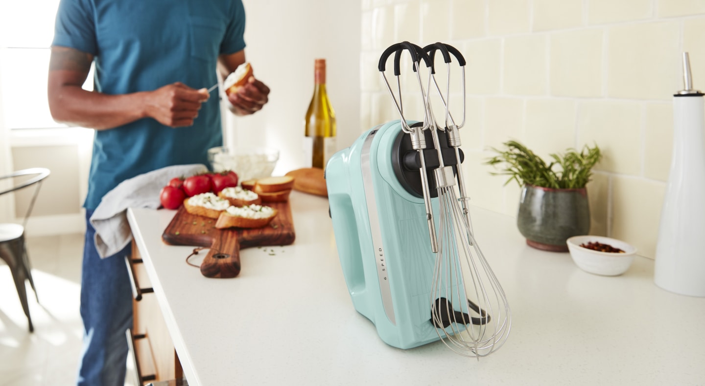Using Mixer At Home Learn How to Use a Hand Mixer | Steps & Tips | KitchenAid