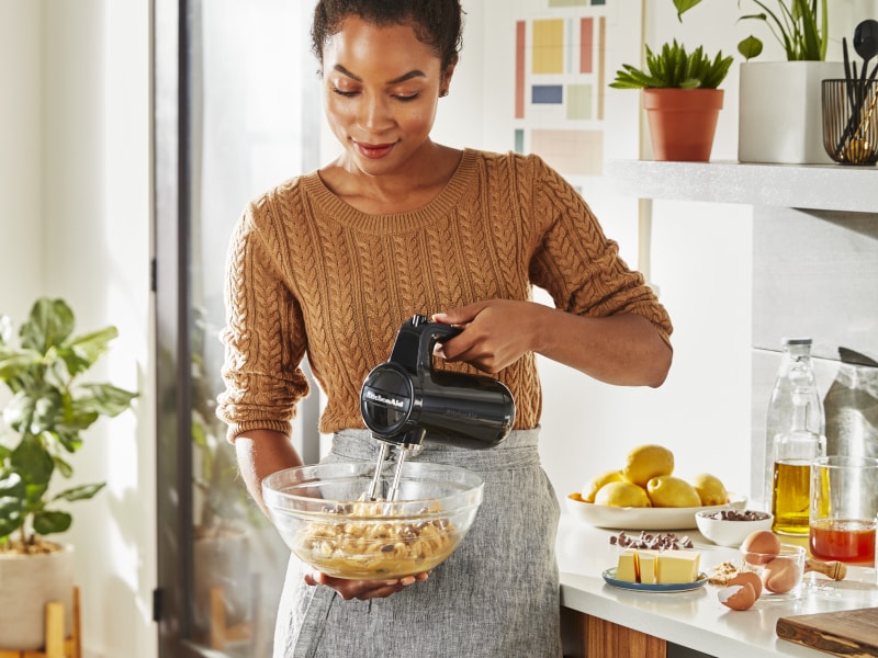 Using Mixer At Home Learn How to Use a Hand Mixer | Steps & Tips | KitchenAid