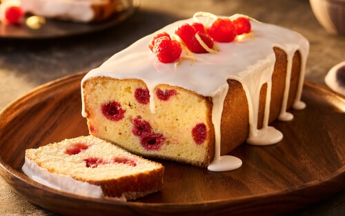 Lemon Raspberry Loaf Cake - Easy Recipe for Moist Cake