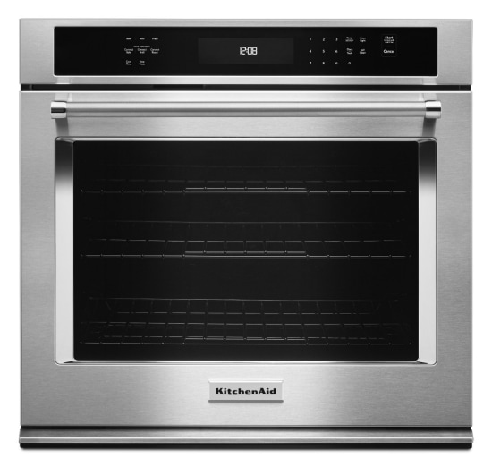 KitchenAid® 30-Inch 4-Burner Dual Fuel Freestanding Range, Commercial Style