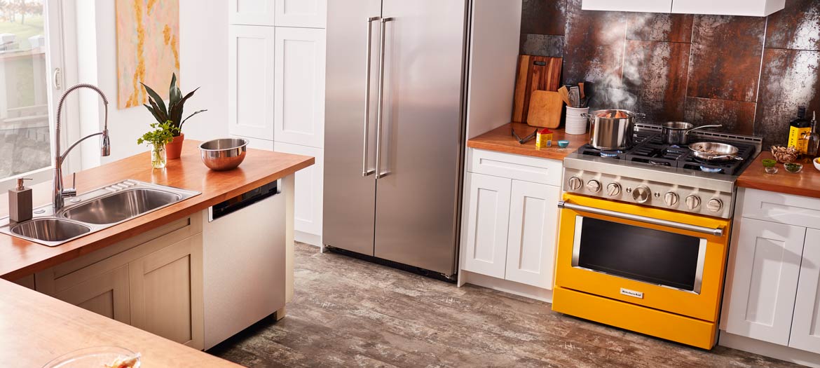 Cuisinière de style commercial KitchenAid®