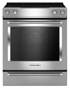 A KitchenAid Electric Range