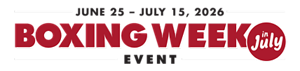 Boxing Week In July Sale - June 25 - July 15, 2026