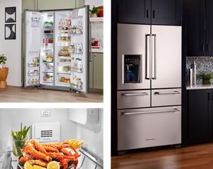 Shop Fridges | French Door & Side-by-Side | KitchenAid