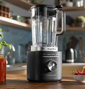 A KitchenAid Stand Mixer in the colour of the year, Butter