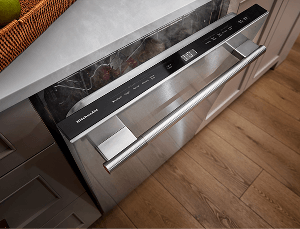 A venting dishwasher.