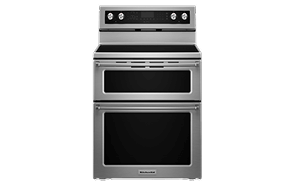 A collage of KitchenAid® Double Oven Ranges