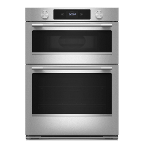 Un four mural en acier inoxydable