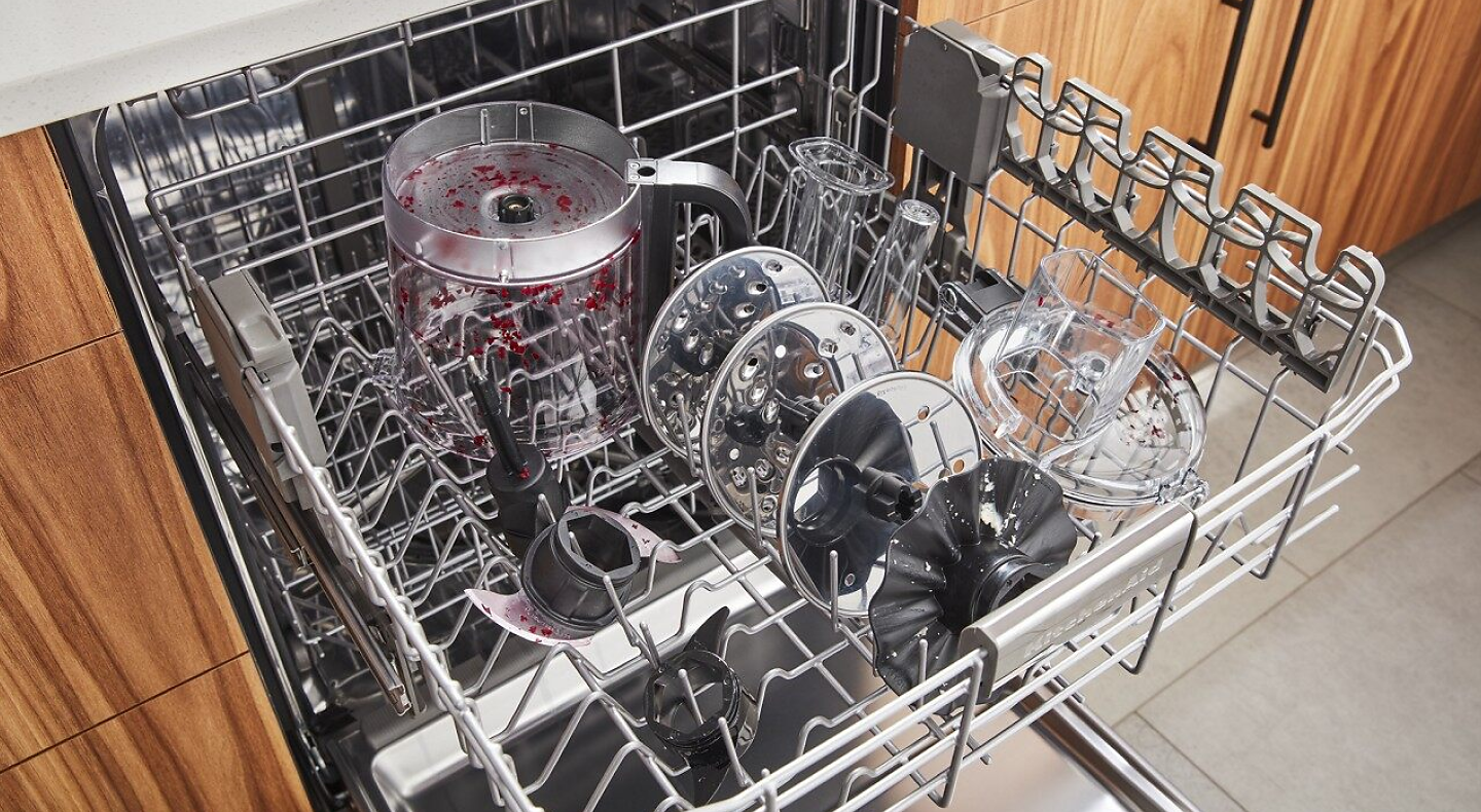 Parts to never put in the dishwasher