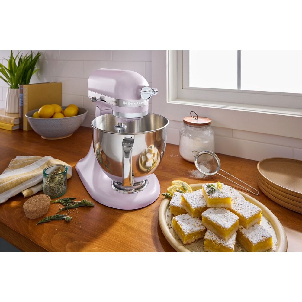 KitchenAid 5 Quart Tilt-Head Stand Mixer With Brushed Stainless Steel Bowl