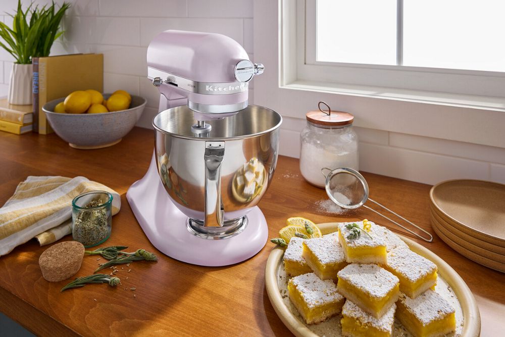 KitchenAid 5 Quart Tilt-Head Stand Mixer With Brushed Stainless Steel Bowl