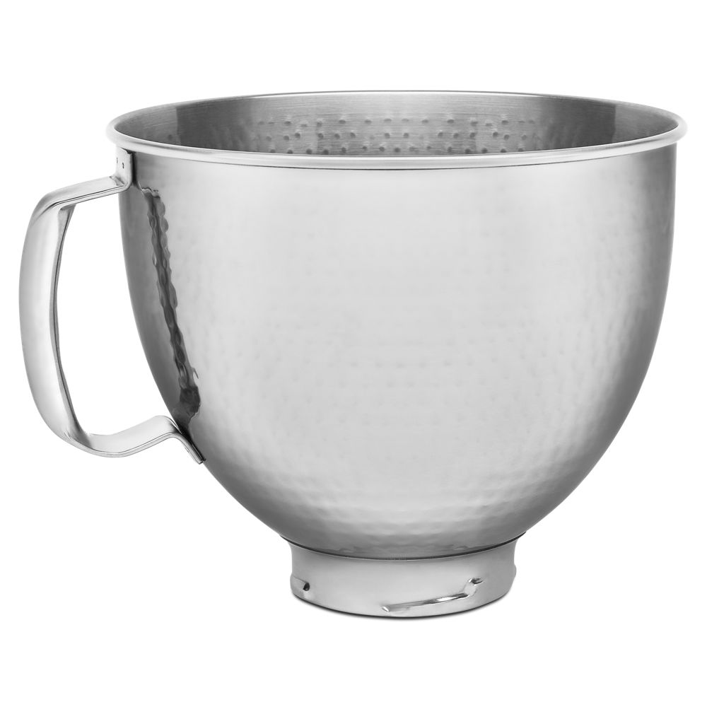 KitchenAid® 5 Quart Tilt Head Hammered Stainless Steel Bowl