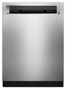 44 DBA Dishwashers with Clean Water Wash System and PrintShield™ Finish, Pocket Handle
