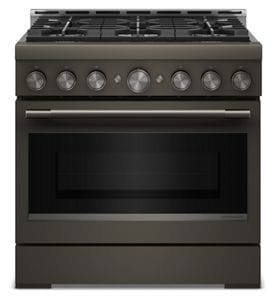 KitchenAid® 36-Inch 6 Burner Commercial-Style Gas Range with No