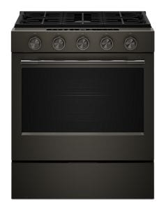 5.0 Cu. Ft. Smart Slide-in Gas Range with Convection Cooking Modes and 2-in-1 Burner
