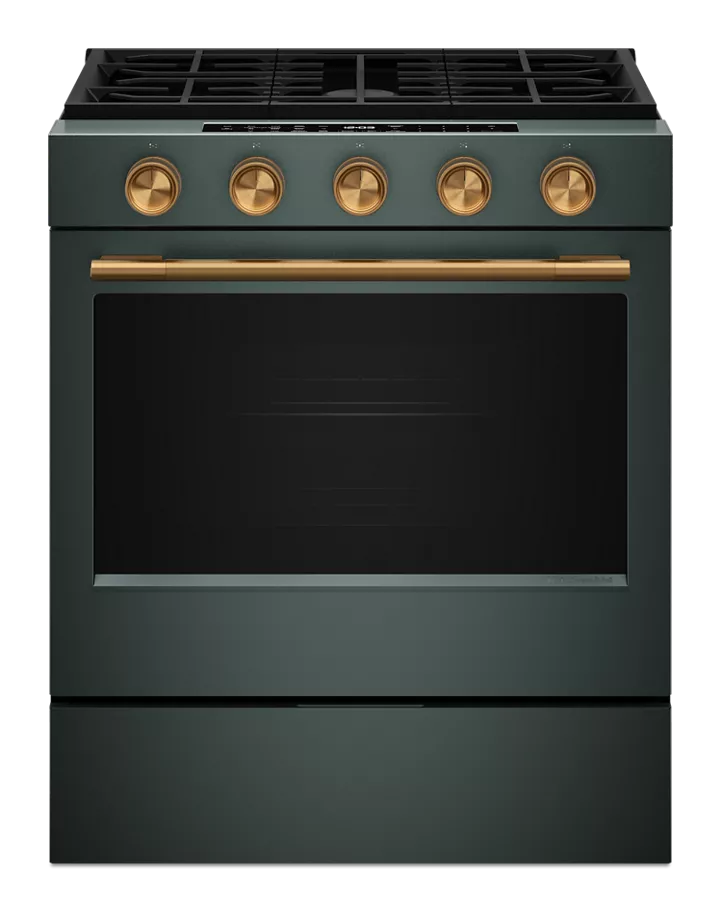 5.0 Cu. Ft. Smart Slide-in Gas Range with Convection Cooking Modes