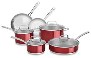 Stainless Steel 10-Piece Set