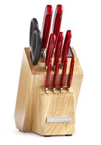Classic Forged 12-Piece Candy Apple Red Cutlery Set
