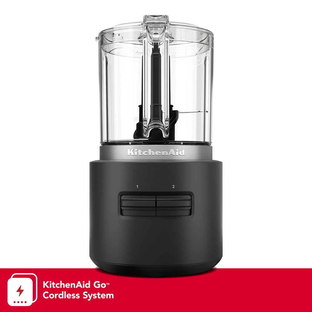 Hachoir sans fil KitchenAid Go™ - pile comprise