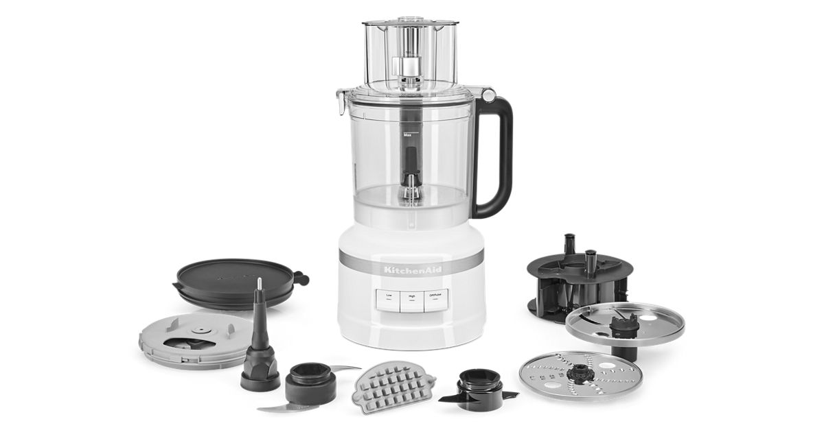 13-Cup Food Processor with Dicing Kit - White | KitchenAid CA