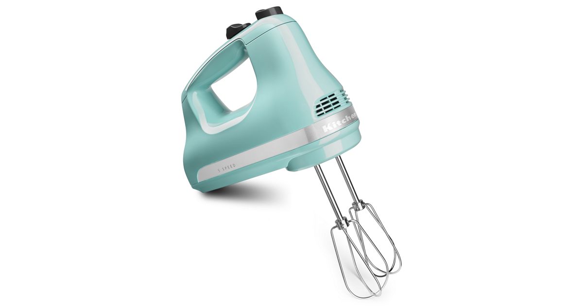 5-Speed Ultra Power™ Hand Mixer - Aqua Sky | KitchenAid CA