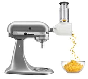 Artisan® Series 5 Quart Tilt-Head Stand Mixer with Fresh Prep Slicer/Shredder Attachment