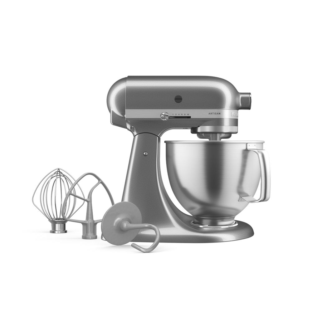 KitchenAid 5 Quart Tilt-Head Stand Mixer With Brushed Stainless Steel Bowl
