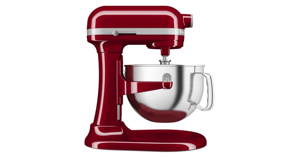 Refurbished KitchenAid® 6 Quart Bowl-Lift Stand Mixer - Empire Red