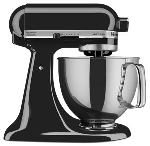 最終値下げ中⚠️KitchenAid KSM150PSOB Artisan® Series 5-Quart Tilt-Head Stand Mixer Onyx Black