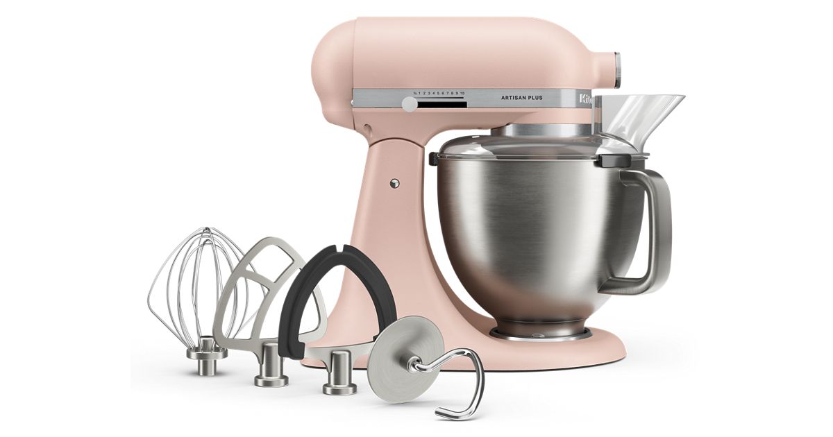 KitchenAid® Artisan Plus Mixer - Feather Pink | KitchenAid CA