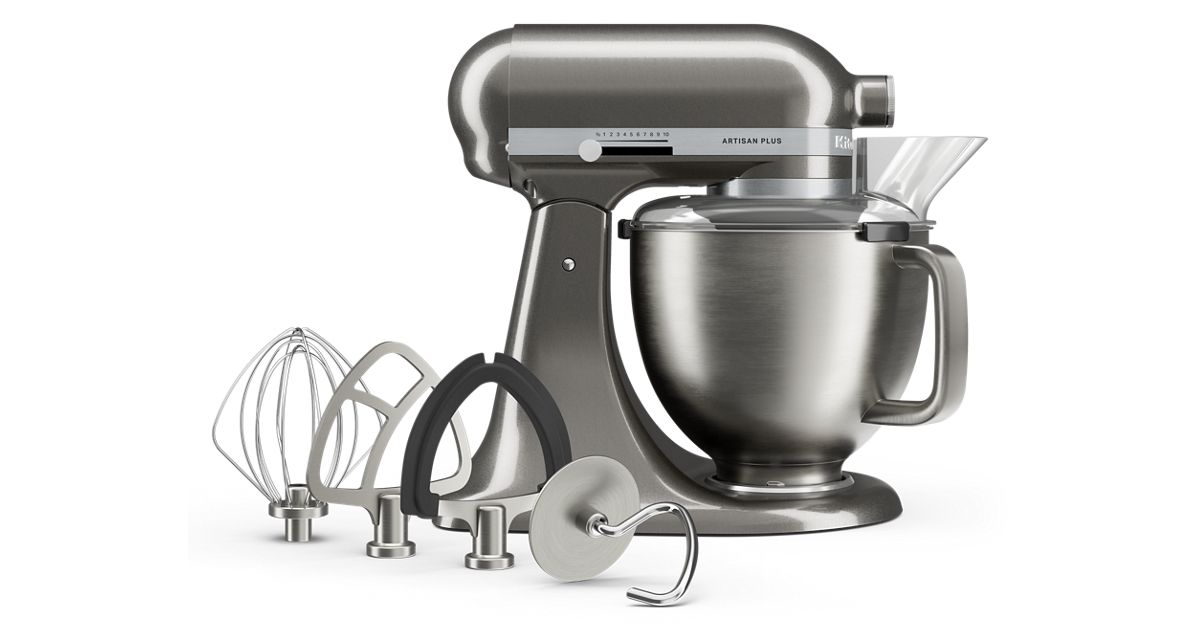 KitchenAid® Artisan Plus Mixer - Medallion Silver | KitchenAid CA