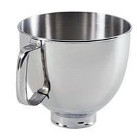 5-Qt. Tilt-Head Polished Stainless Steel Bowl with Comfortable Handle