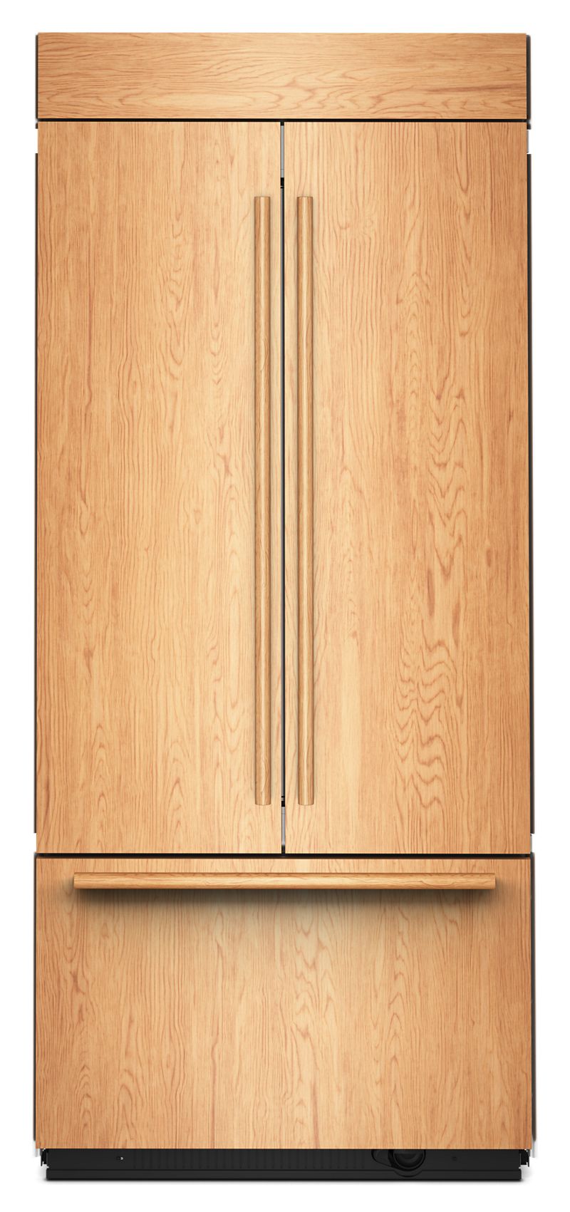 20.8 Cu. Ft. 36" Built-In Panel-Ready French Door Bottom Mount Refrigerator with Platinum Interior