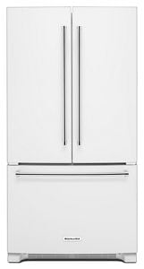 White 20 cu. ft. 36-Inch Width Counter-Depth French Door