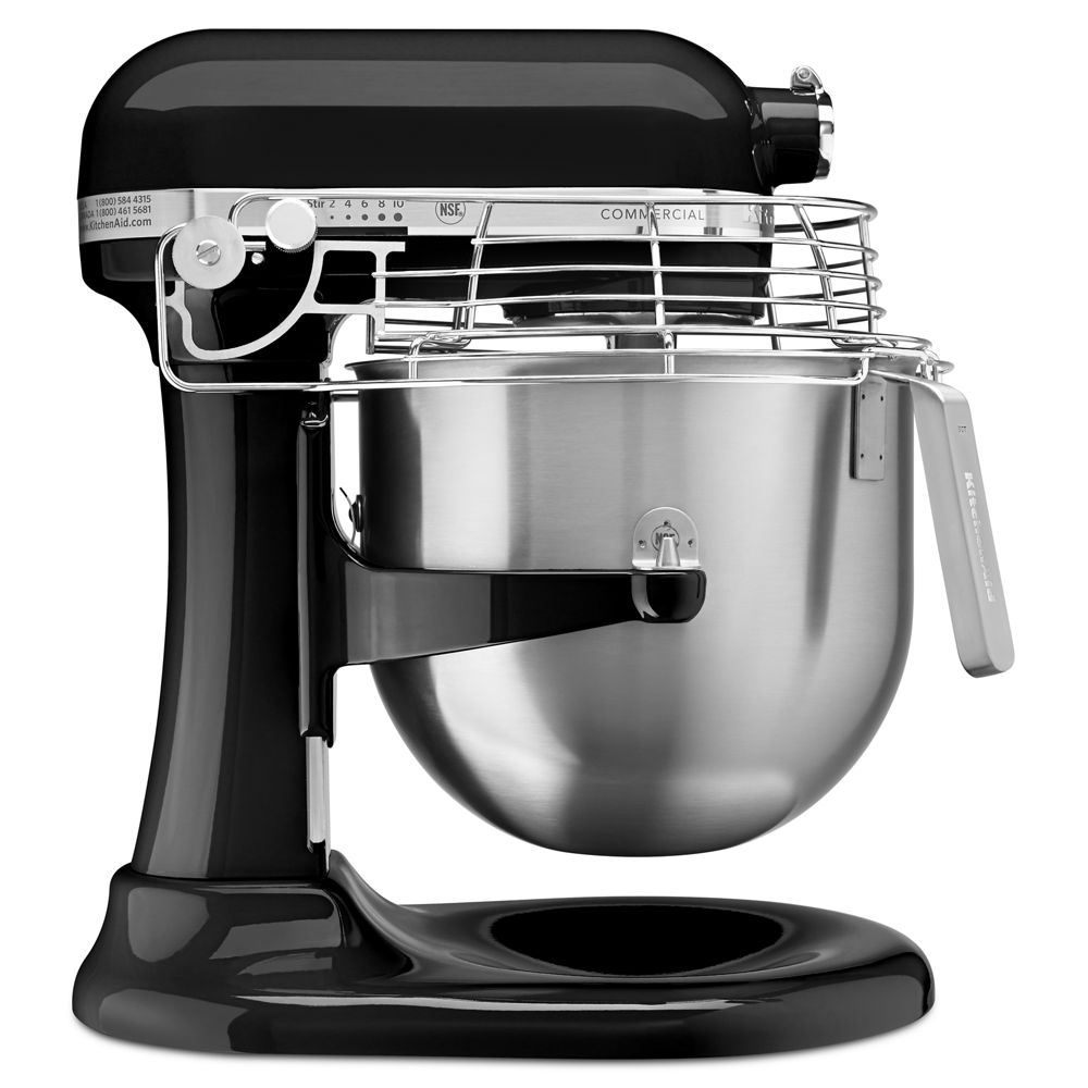 NSF Certified® Commercial Series 8-Qt Bowl Lift Stand Mixer with Stainless Steel Bowl Guard